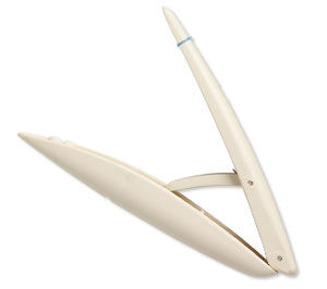 Metal clay syringe pen